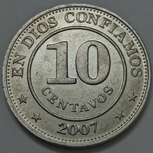 COINsekekala0408 (78) سکه کلکسیونی ۱۰ سنتاوو کمیاب نیکاراگوئه