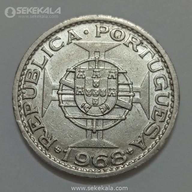IMG_20230217_122623_377_resized سکه کلکسیونی نایاب ۱ پاتاکا ماکائو مستعمره پرتغال ۱۹۶۸