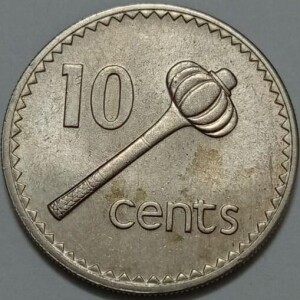 سکه کلکسیونی ۱۰ سنت کمیاب فیجی ۱۹۶۹ (کیفیت بانکی)