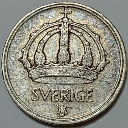 سکه کالا 020328 (588) سکه نقره کلکسیونی ۲۵ اوره سوئد ۱۹۴۵
