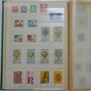 آلبوم تمبر های کلکسیونی خارجی (مجموعه تمبر) کشور های مختلف