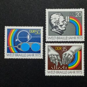 سری تمبر کلکسیونی کشور آلمان شرقی ۱۹۷۵ ( ۳عدد )