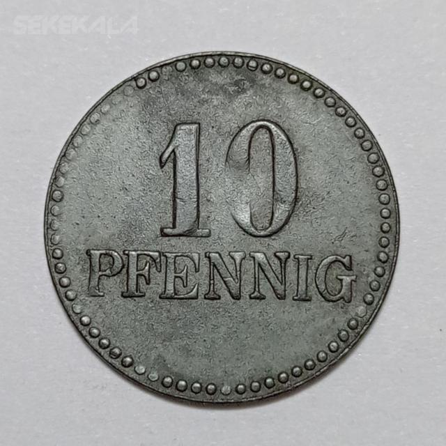 coin sekekala 020726 (56) سکه خارجی ۱ فنیگ نایاب آلمان ایالتی ۱۹۱۷