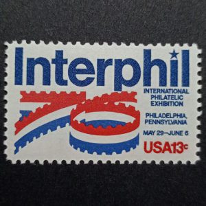 تمبر خارجی یادبودی آمریکا ۱۹۷۶ (نمایشگاه تمبر فیلادلفیا)