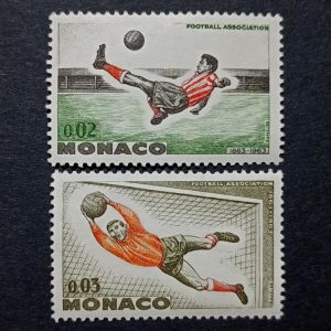 تمبر های فوتبال موناکو ۱۹۶۳