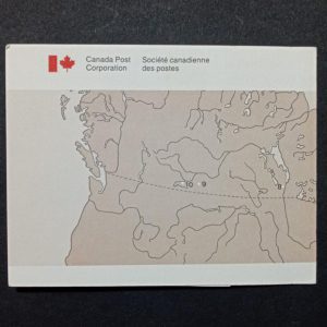 بوکلت تمبر های کلکسیونی زیبای کانادا ۱۹۸۵