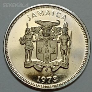 سکه پروف کلکسیونی ۱۰ سنت جاماییکا ۱۹۷۳