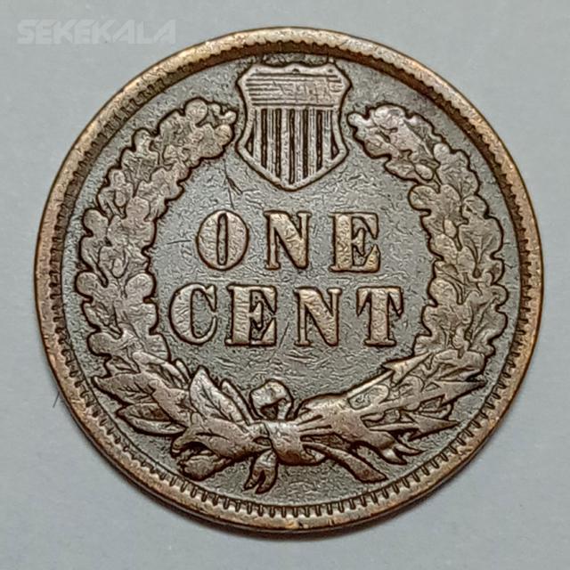 COIN RARE COLLECTION SEKEKALA.COM 021116 (40) سکه کلکسیونی ۱ سنت قدیمی آمریکا ۱۹۰۷ ( سرخپوست )