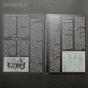 بوکلت کلکسیونی تمبر های کمیاب جزایر فارو ۱۹۸۱