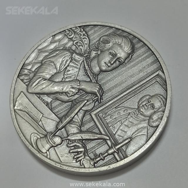 UNITED STATUSE OF AMERICA COIN COLLECTION SEKEKALA 021216 (174) مدال کلکسیونی کمیاب یادبود زنان بزرگ آمریکا ۱۹۷۴