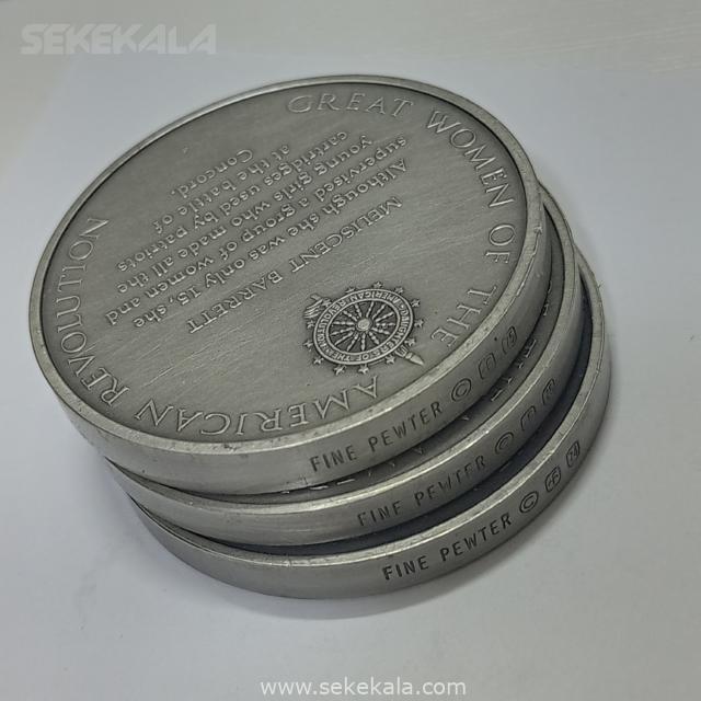 UNITED STATUSE OF AMERICA COIN COLLECTION SEKEKALA 021216 (178) مدال کلکسیونی کمیاب یادبود زنان بزرگ آمریکا ۱۹۷۴