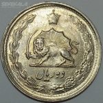 سکه ۲ ریال محمد رضا شاه پهلوی ۱۳۴۲ (UNC)