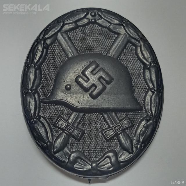 Collection medal sekekala 030131 (17) مدال نظامی آلمان نازی 1939 (نشان زخم سیاه) نایاب