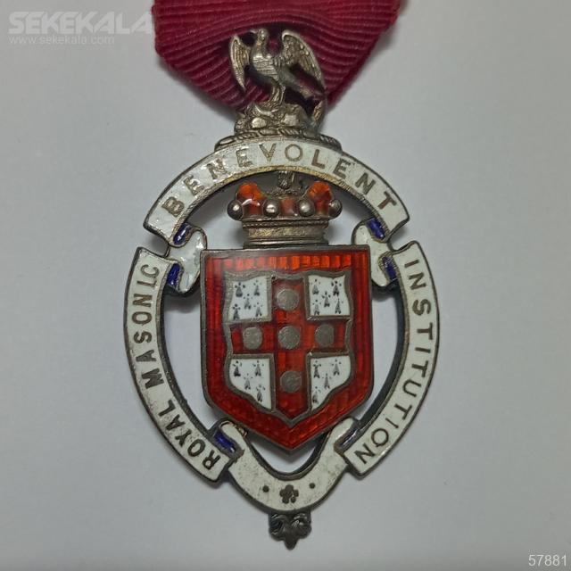 Collection medal sekekala 030131 (40) مدال نقره فراماسونری بریتانیا 1922 (نایاب و کلکسیونی)