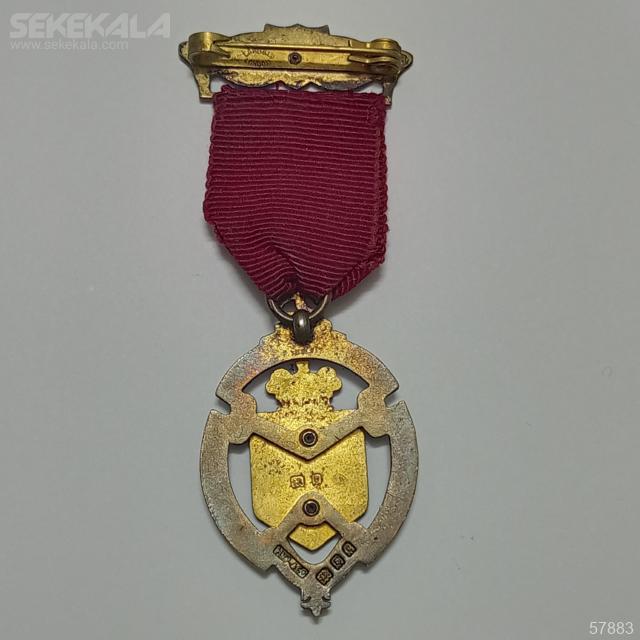 Collection medal sekekala 030131 (42) مدال نقره فراماسونری بریتانیا 1922 (نایاب و کلکسیونی)