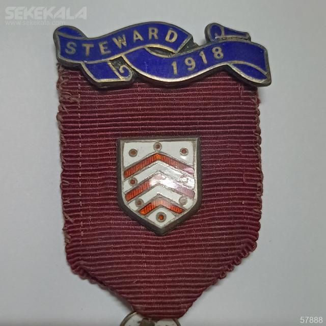 Collection medal sekekala 030131 (47) مدال نقره فراماسون بریتانیا 1918 (نایاب و کلکسیونی)