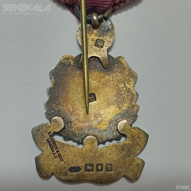 Collection medal sekekala 030131 (49) مدال نقره فراماسون بریتانیا 1918 (نایاب و کلکسیونی)