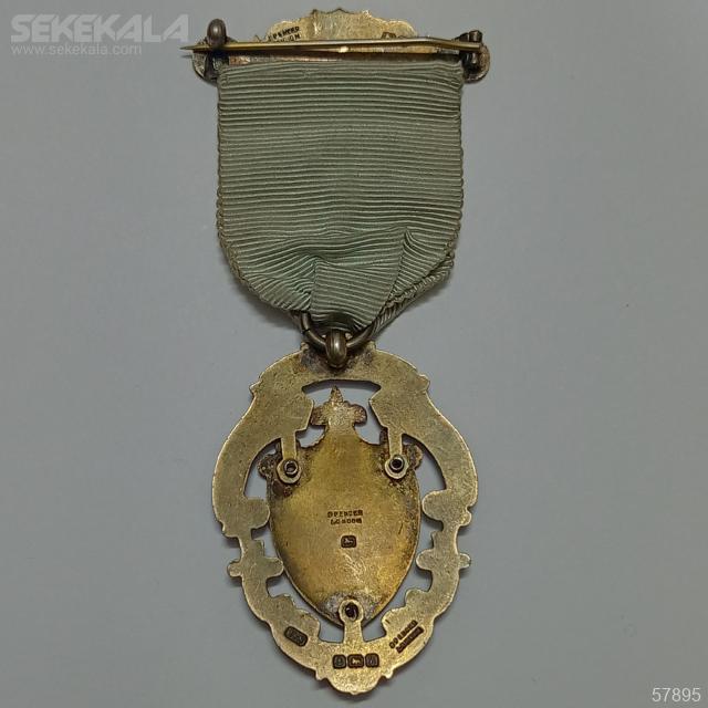 Collection medal sekekala 030131 (54) مدال نقره فراماسون بریتانیا 1925 (نایاب و کلکسیونی)