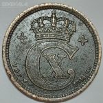 سکه 2 اوره کمیاب دانمارک 1915 (شاه کریستین دهم)