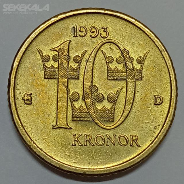 IMG_۲۰۲۴۰۴۱۶_۱۹۳۲۳۳ سکه 10 کرون سوئد 1993 (کیفیت بانکی)