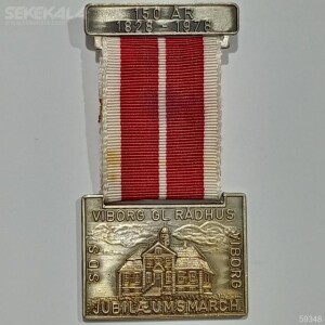 مدال کلکسیونی دانمارک 1978 (روبان فابریک)