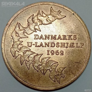 مدال برنز یادبودی دانمارک 1962