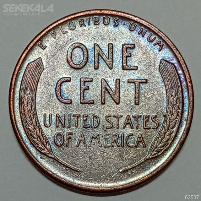COIN one cent united status sekekala.com 030320 (314) سکه 1 سنت قدیمی لینکلن آمریکا 1956 D (کیفیت UNC)