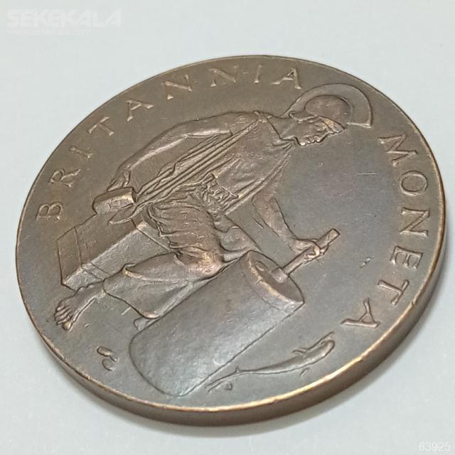 MEDAL collection sekekala.com 030331 (14) مدال برنز نایاب ضرابخانه سلطنتی بریتانیا 1924