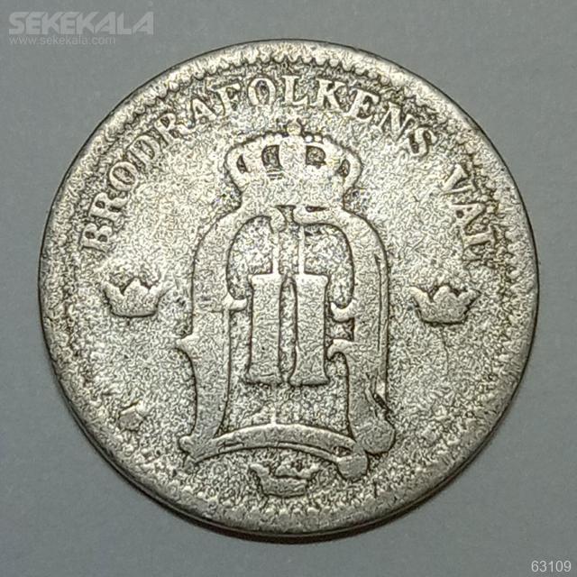 collection coins sekekala.com 030324 (113) سکه نقره 25 اوره کمیاب سوئد 1905