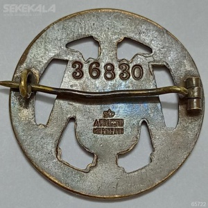 نشان قدیمی (بج) کمیاب نظامی دانمارک