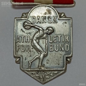 مدال نقره کمیاب کلکسیونی ورزشی دانمارک 1936