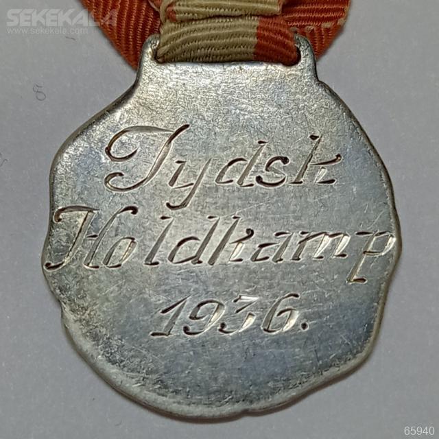 sekekala.com badge vintage medal & coins 030503 (223) مدال نقره کمیاب کلکسیونی ورزشی دانمارک 1936