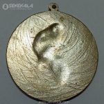 مدال آویز نقره ای ورزشی دوچرخه سواری (AU)