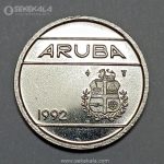 سکه کمیاب 5 سنت آروبا 1992 (UNC)