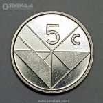 سکه کمیاب 5 سنت آروبا 1992 (UNC)