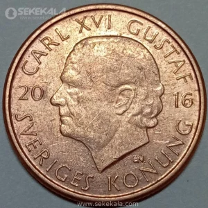 سکه 2 کرون سوئد 2016