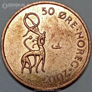 سکه 5 اوره نروژ 2007