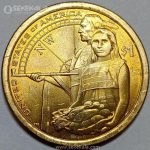سکه ۱ دلار یادبودی کمیاب آمریکا 2014 (UNC)