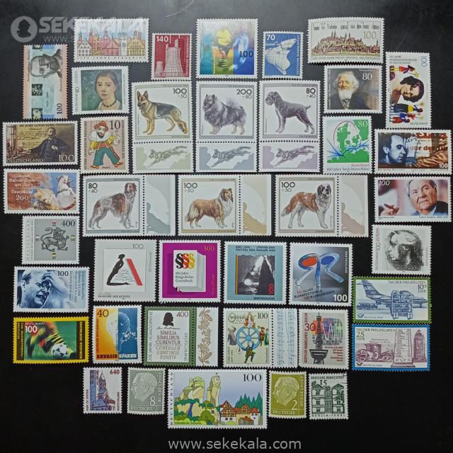 collection stamp sekekala.com030822 (19) مجموعه تمبر آلمان (40 قطعه)