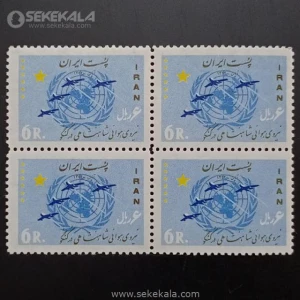 بلوک تمبر نیروی هوایی در کنگو ـ پهلوی دوم 1342