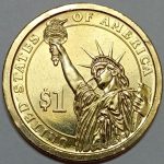 سکه ۱ دلار ریاست جمهوری آمریکا 2012 (گروور کلیولند)