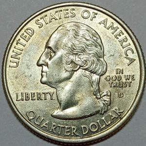 سکه کوارتر (25 سنت) ایالتی آمریکا 2004 D