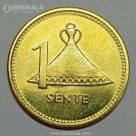 سکه 1 سنته لسوتو 1992 (بسیار کمیاب)(UNC)