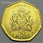 سکه کمیاب 50 تامبالا مالاوی 1996 (UNC)