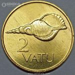 سکه 2 واتو وانواتو 2002 (UNC) بسیار کمیاب