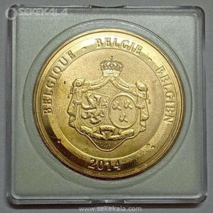 مدال یادبود آغاز سلطنت پادشاهی بلژیک 2014 (فیلیپ و ملکه ماتیلده)