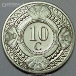 سکه 10 سنت پروف آنتیل 2010 (مستعمرات هلند)
