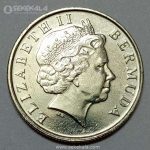 سکه 10 سنت جزایر برمودا 2008 (UNC)
