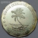 سکه 50 سنت جزایر کوکوس 2004 (UNC)