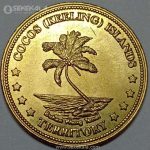 سکه 1 دلار جزایر کوکوس 2004 (UNC)